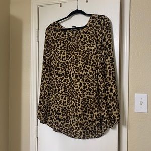 Cheetah blouse